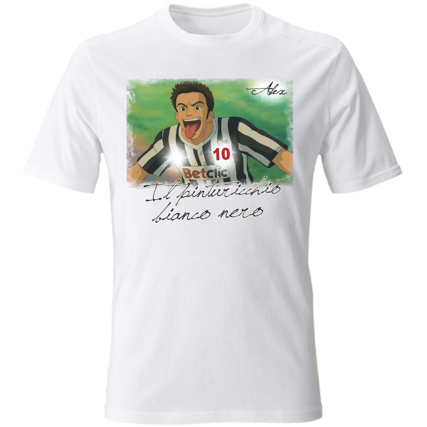 Maglietta BIANCA Alex del piero