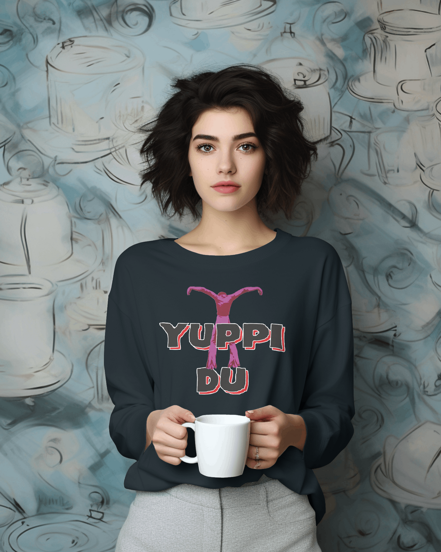 Felpa girocollo Fashion unisex