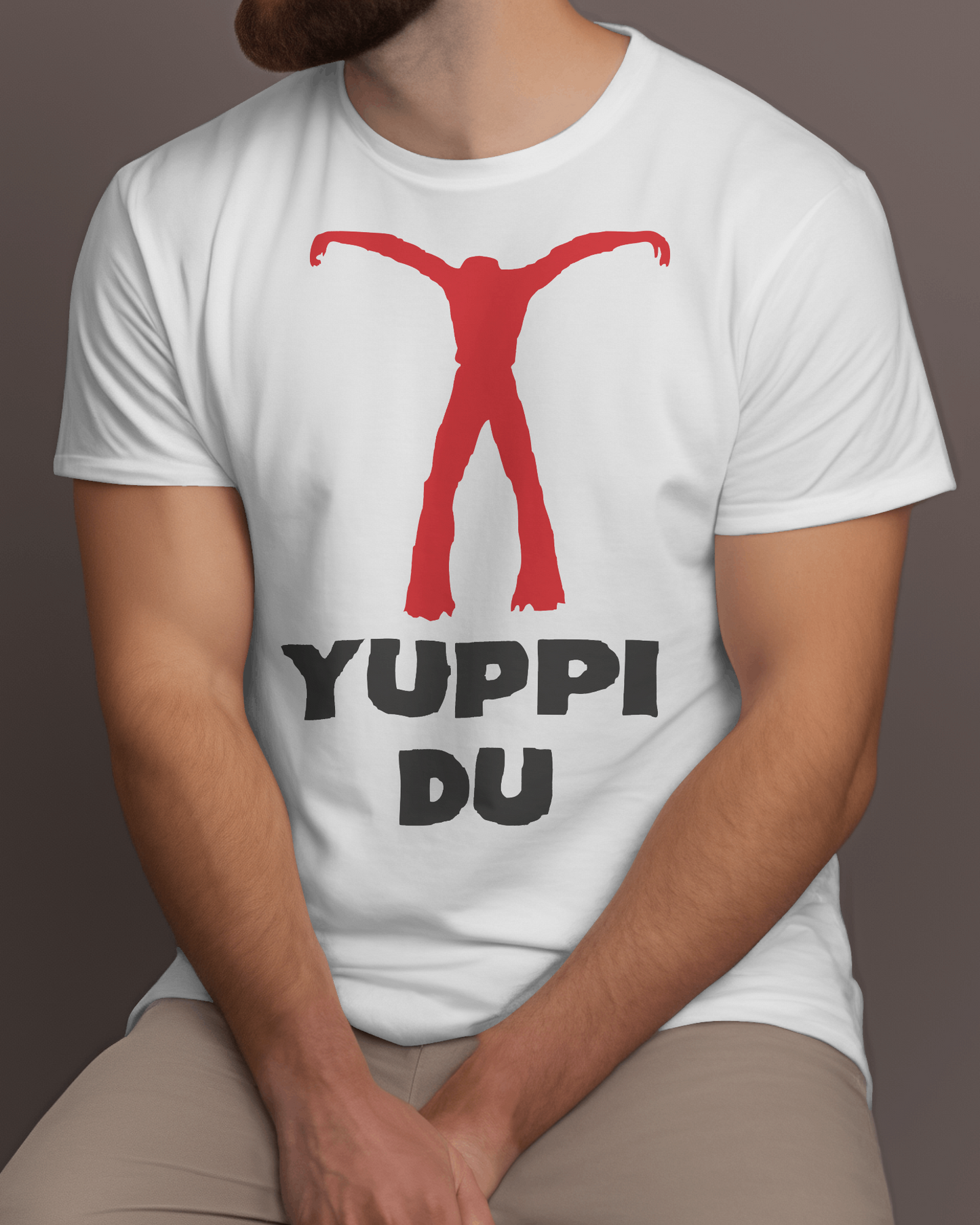 MAGLIETTA IN 100% COTONE CLASSICO UNISEX MADE IN ITALY YUPPI DU