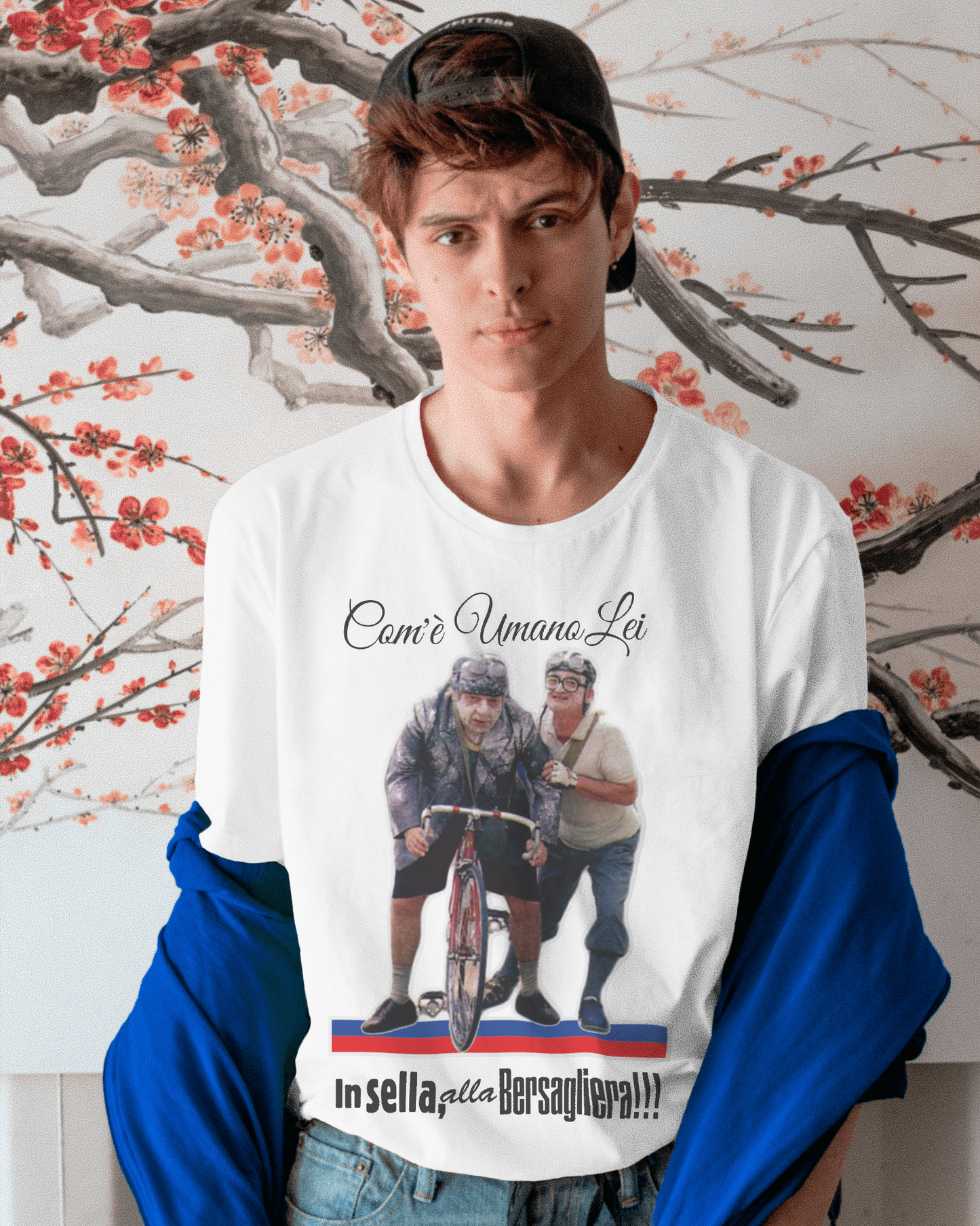 Maglietta unisex 100% cotone organico fantozzi