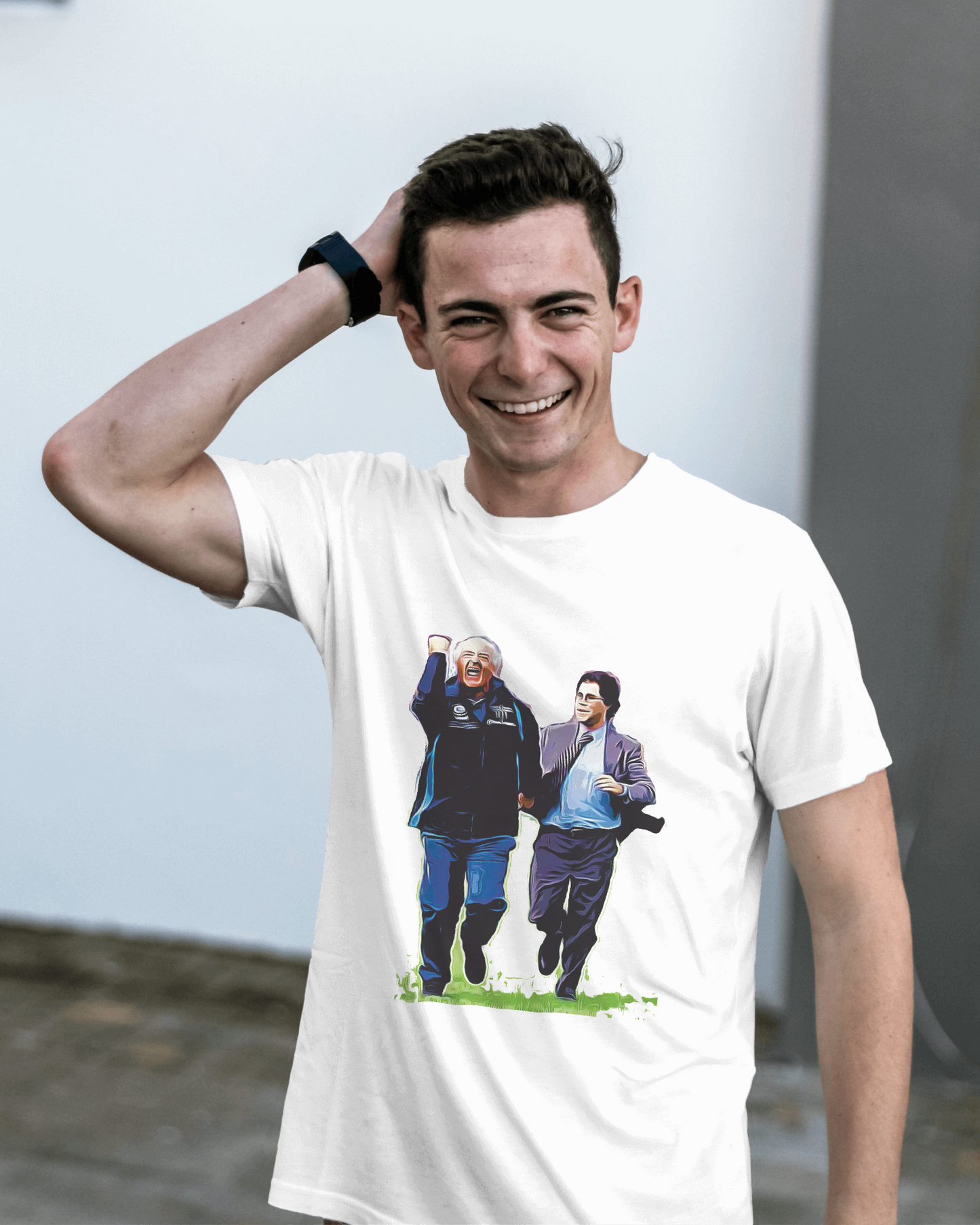 Maglietta la corsa di Mazzone
