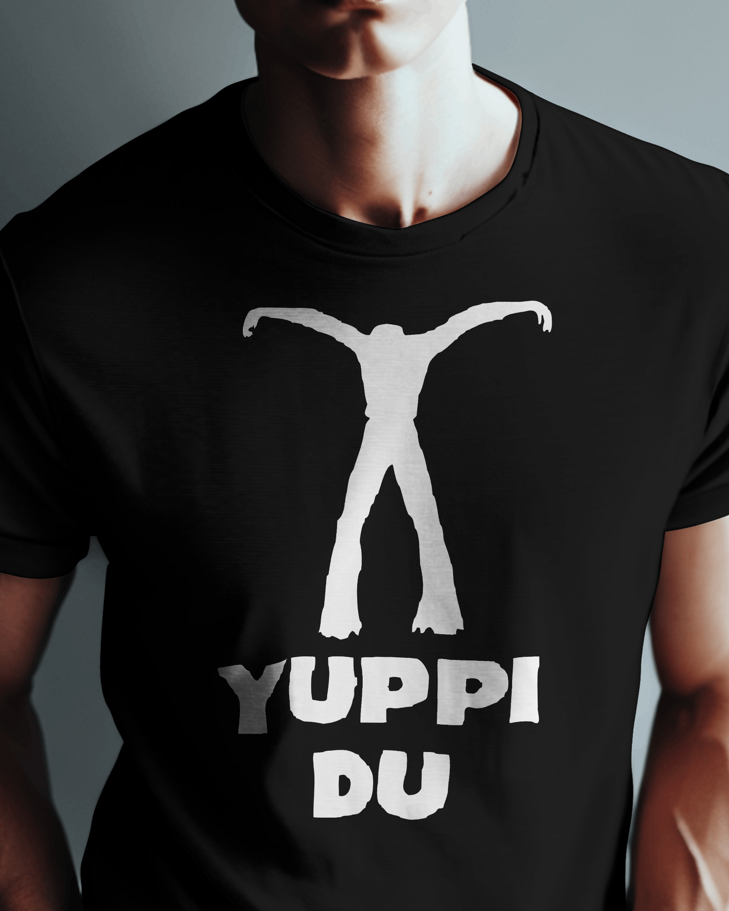 Maglietta unisex 100% cotone organico con stampa YUPPIDU