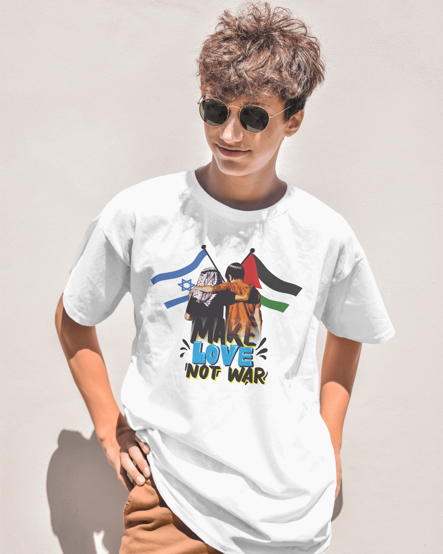 Maglietta sia da donna che da uomo con stampa Palestina libera