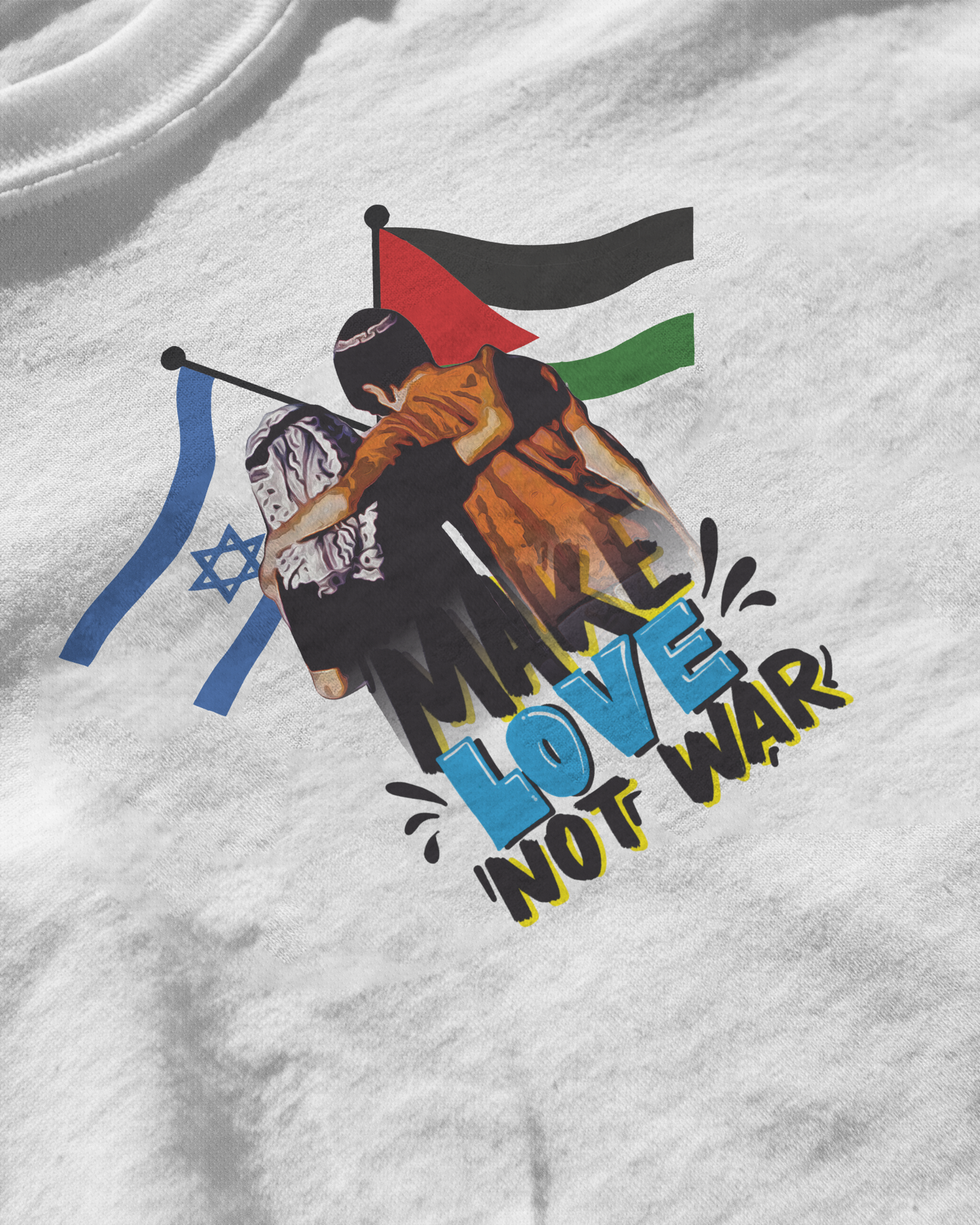 Maglietta sia da donna che da uomo con stampa Palestina libera