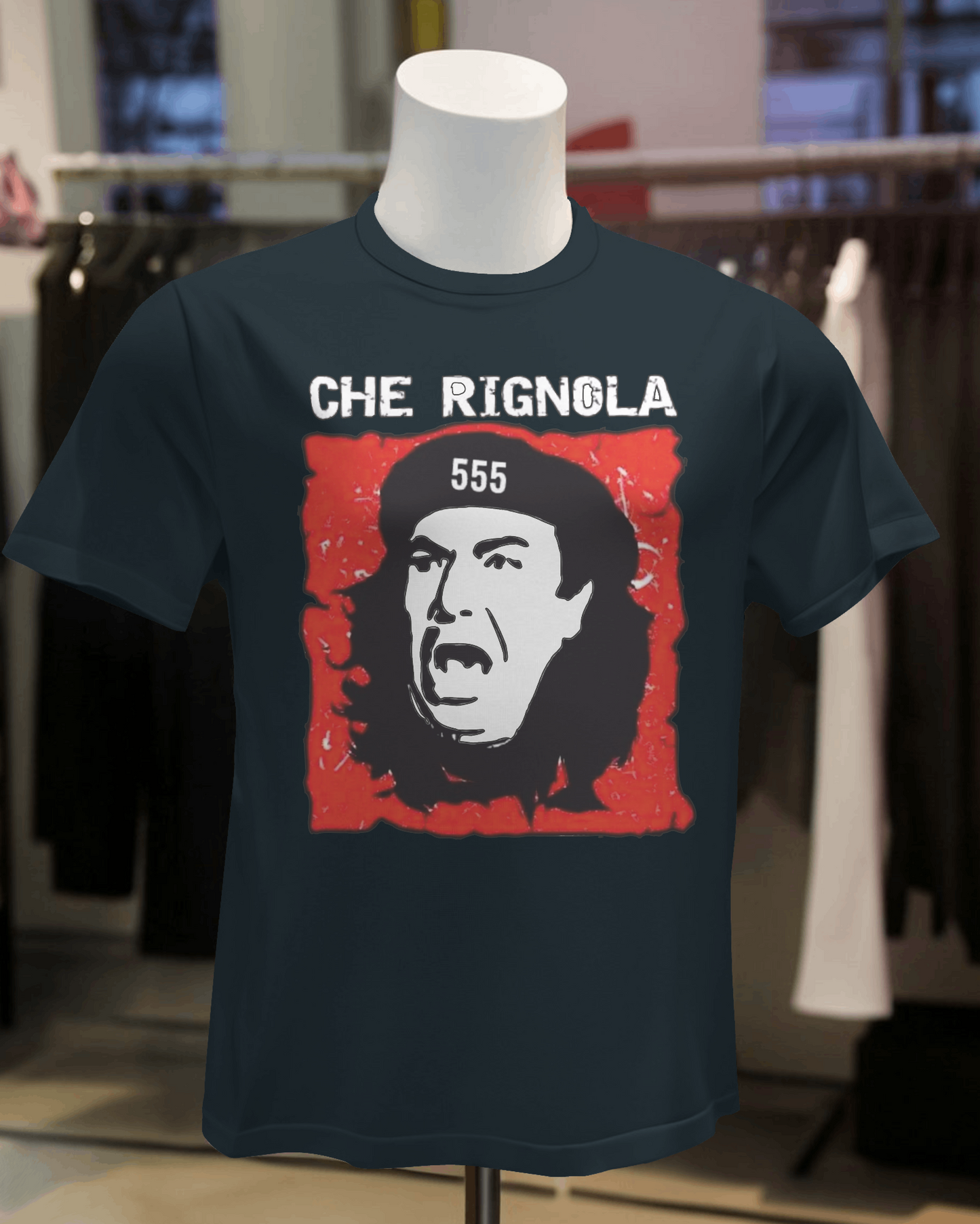 Maglietta unisex 100% cotone che rignola