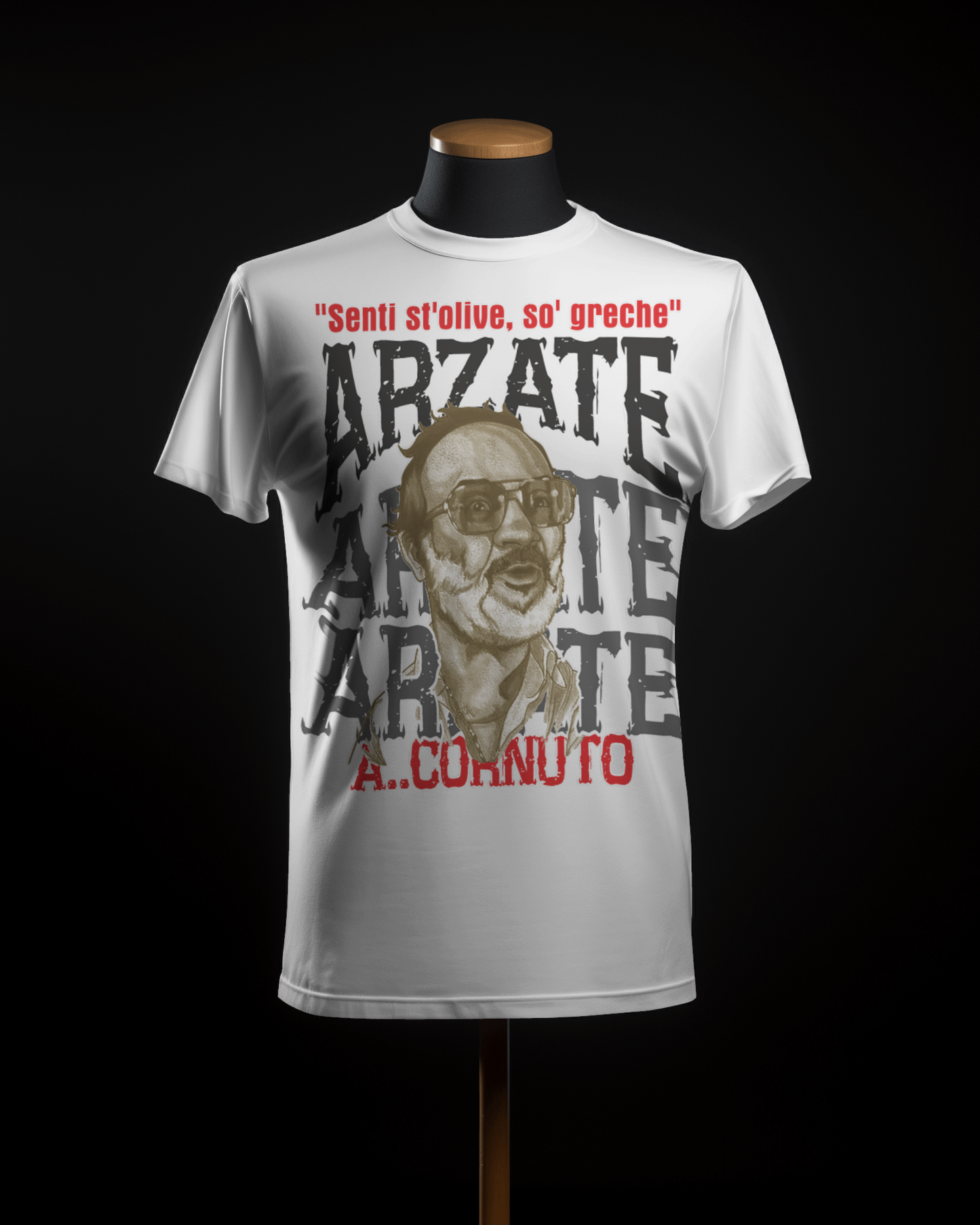 Maglietta unisex 100% cotone organico arzate arzate