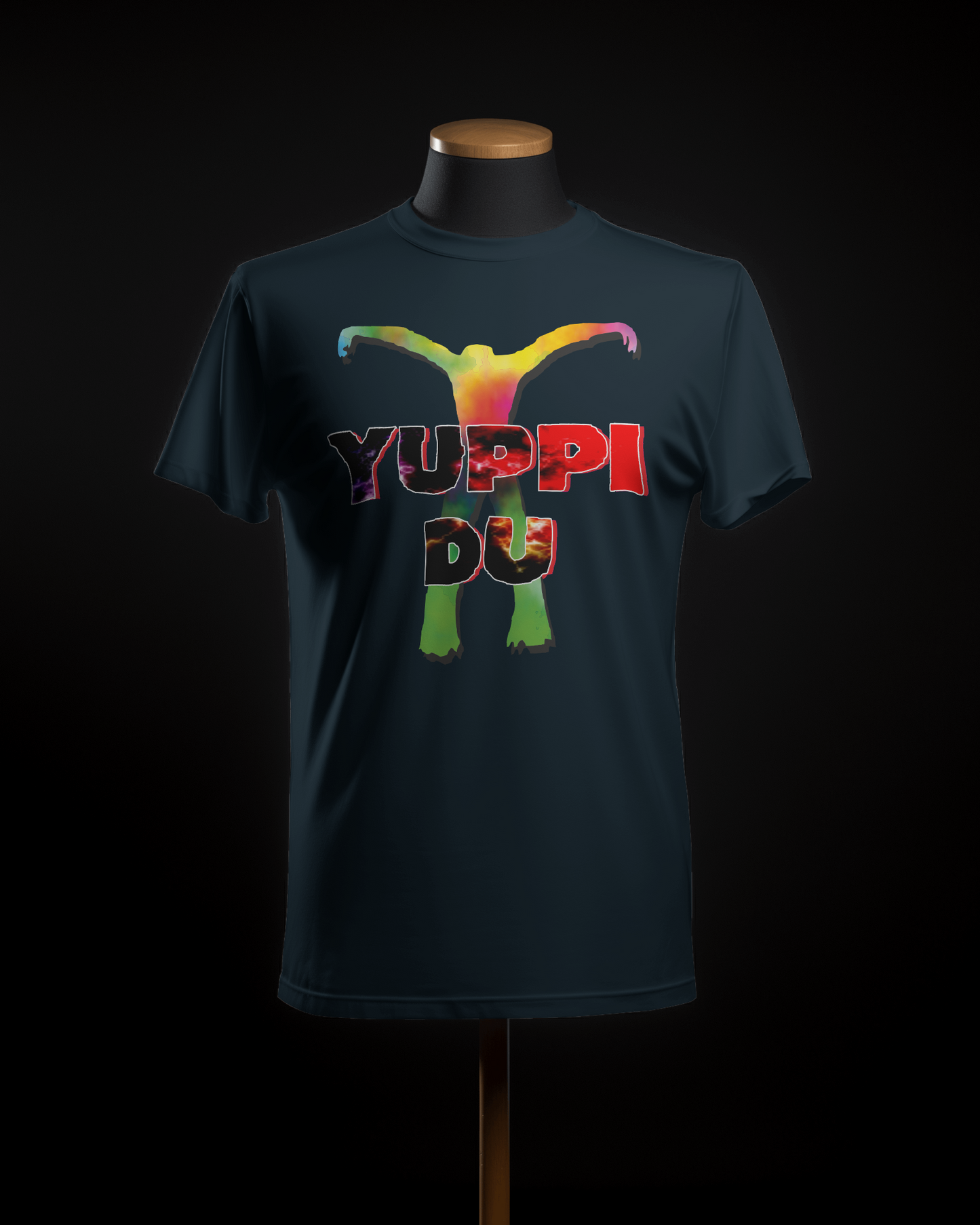 Maglietta unisex 100% cotone organico con stampa YUPPIDU