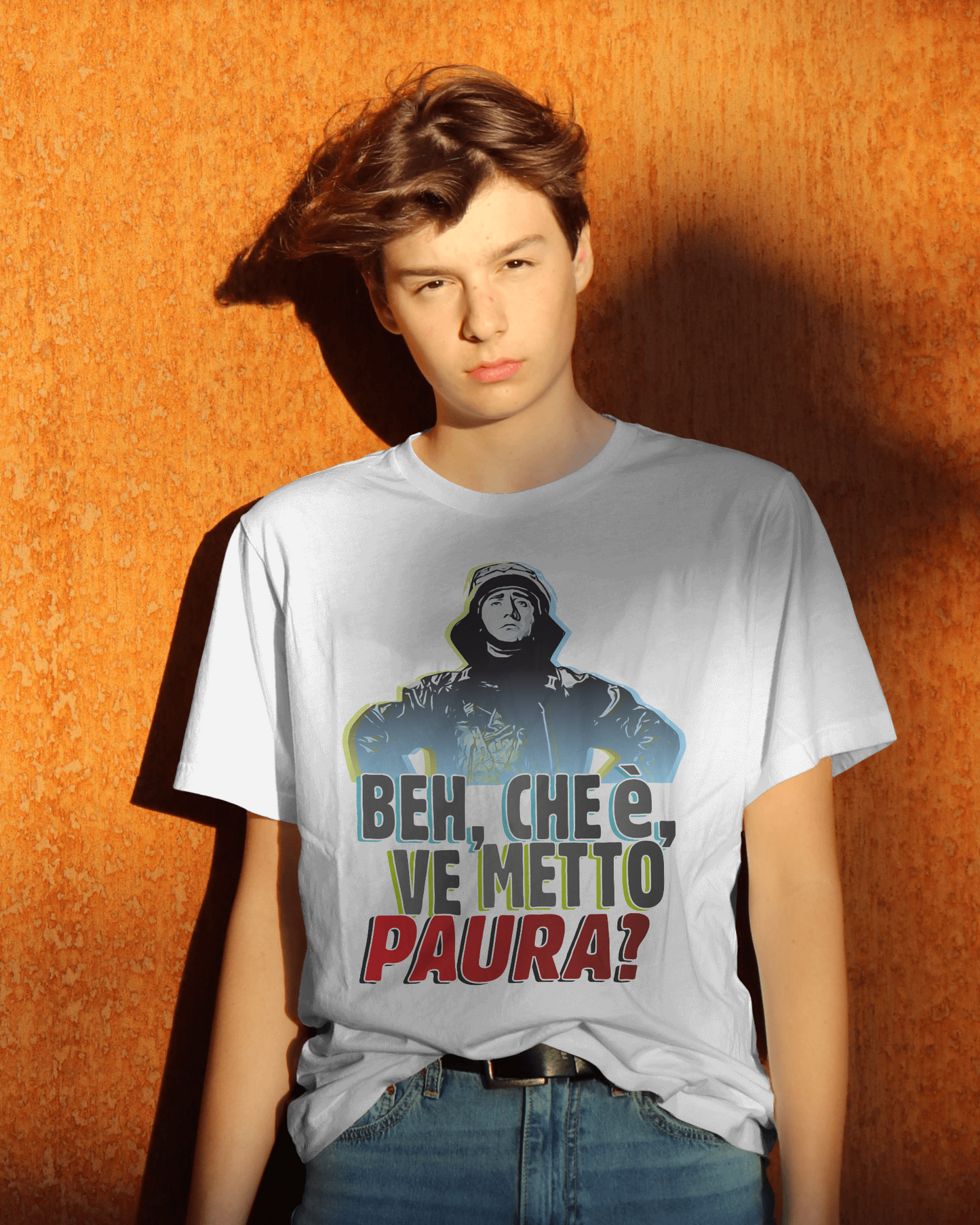 Maglietta unisex 100% cotone organico SORDI VIGILE