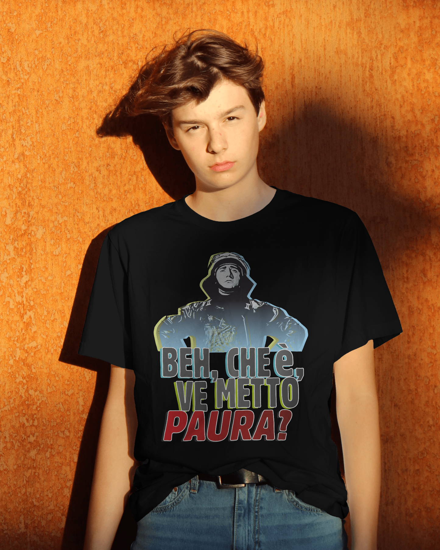 Maglietta unisex 100% cotone organico SORDI VIGILE