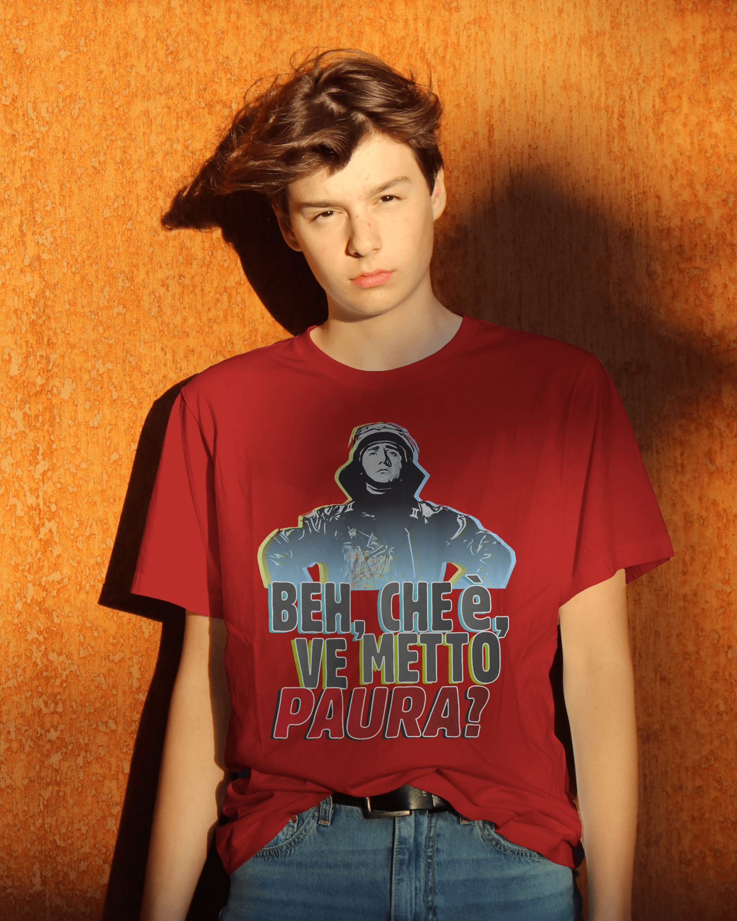 Maglietta unisex 100% cotone organico SORDI VIGILE