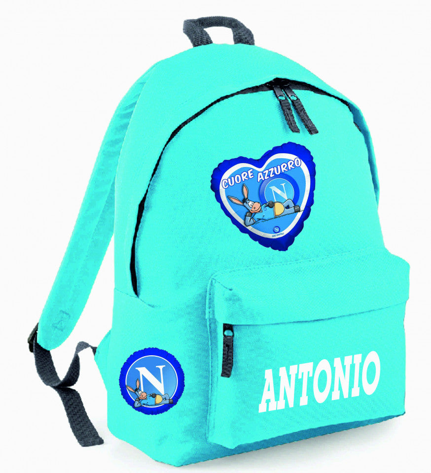Zaino personalizzabile con tuo nome e la tua squadra del cuore