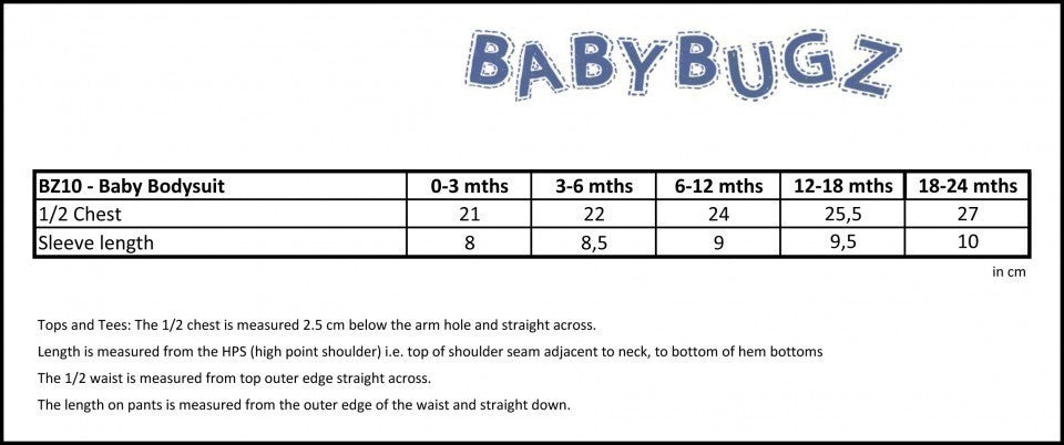 Body Baby da 0 a 24 mesi