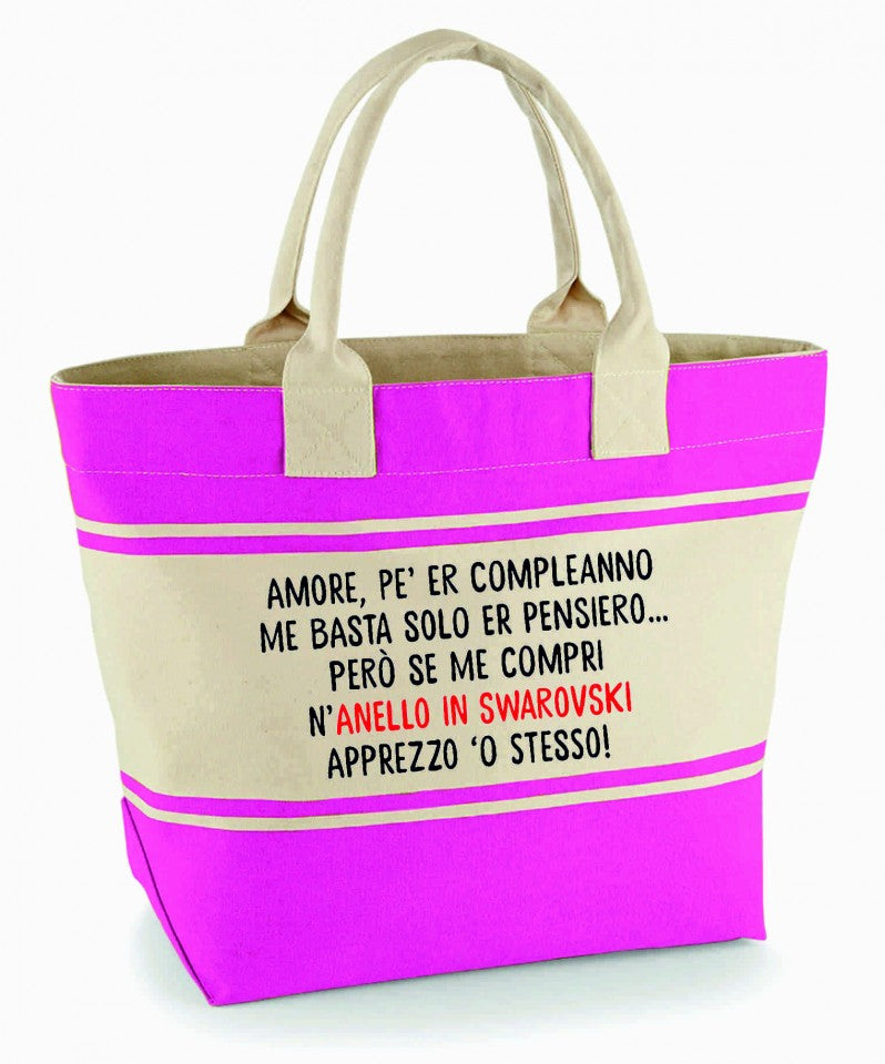 Borse e zaini con un solo lato stampato con mese personalizzato