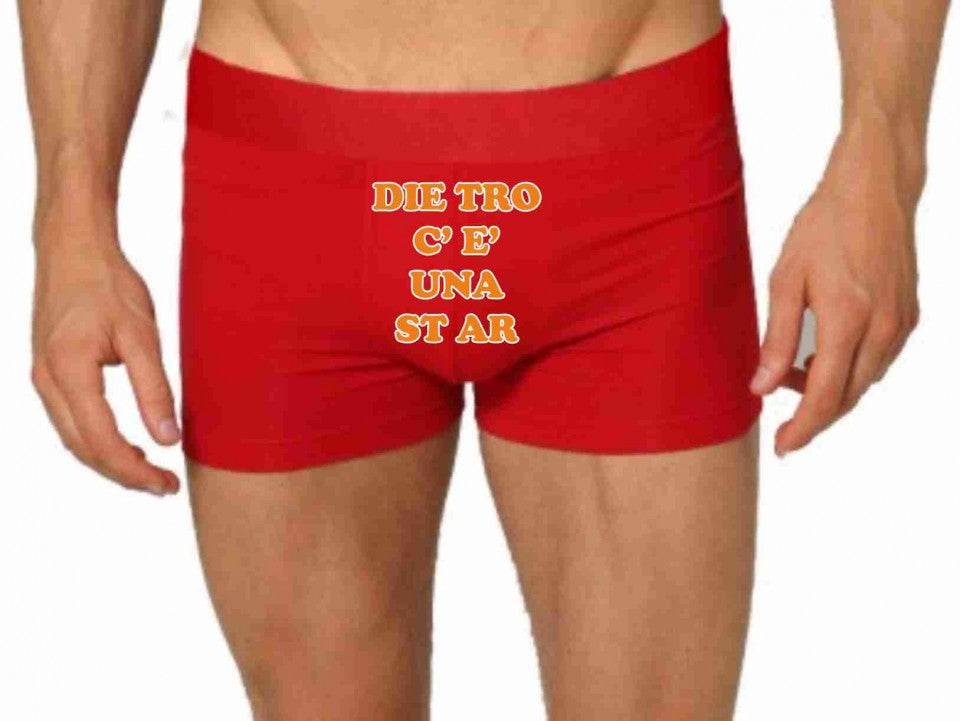 BOXER UOMO ROSSO NATALIZIO