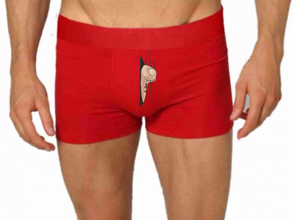 BOXER UOMO ROSSO NATALIZIO