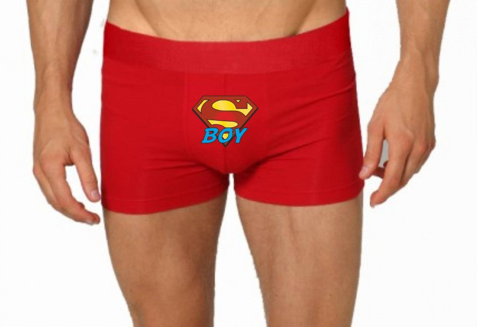 BOXER UOMO ROSSO NATALIZIO