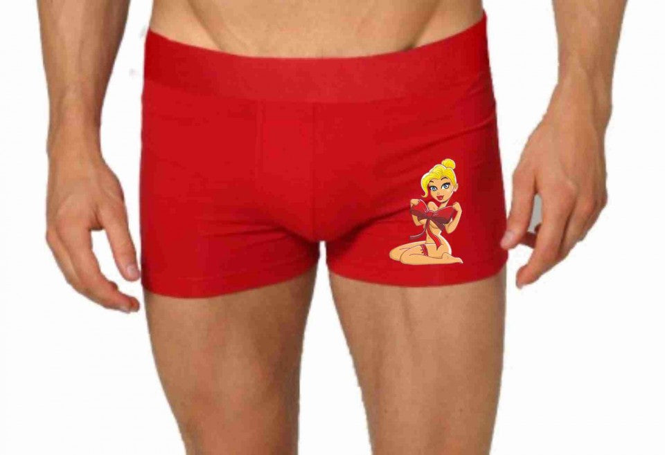 BOXER UOMO ROSSO NATALIZIO