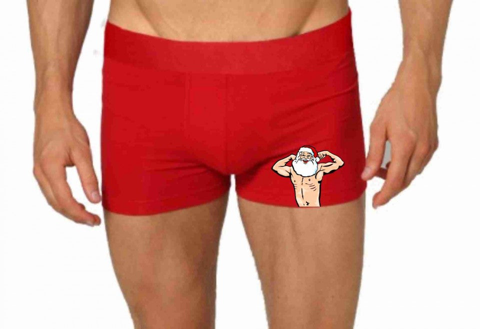 BOXER UOMO ROSSO NATALIZIO