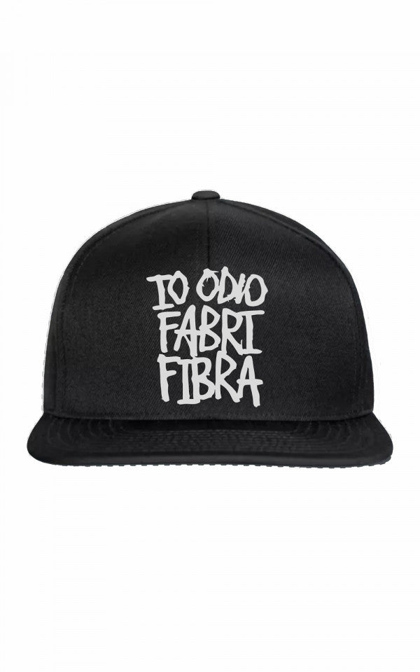 Cappellino rapper vari colori, taglia unica, con stampa: Io odio Fabri Fibra