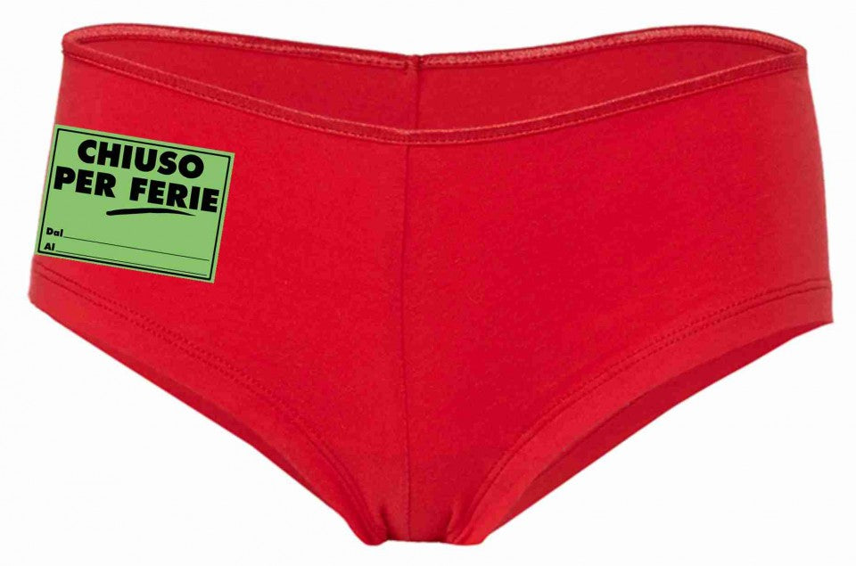 Coulotte Cotton Stretch rosso per natale