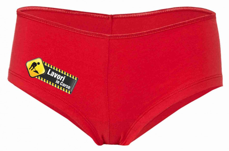 Coulotte Cotton Stretch rosso per natale