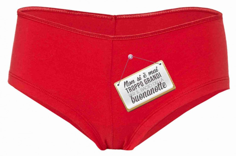 Coulotte Cotton Stretch rosso per natale