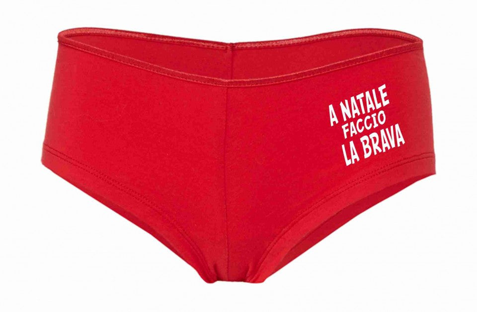 Coulotte Cotton Stretch rosso per natale