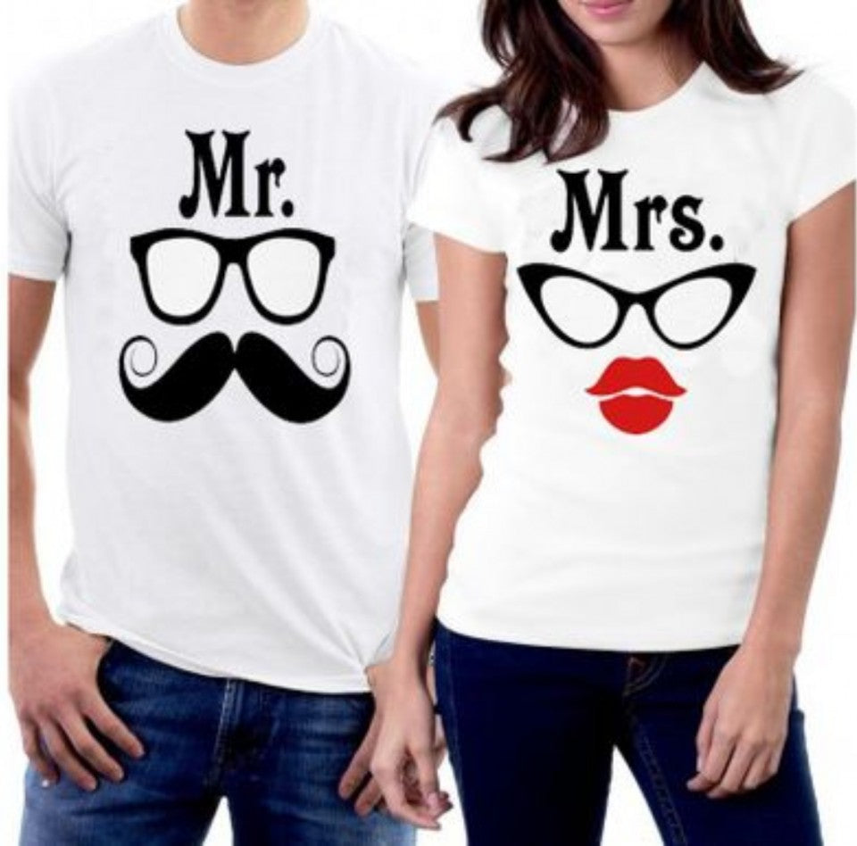 DUE MAGLIETTE IN 100% COTONE UOMO/DONNA : YOU AND ME