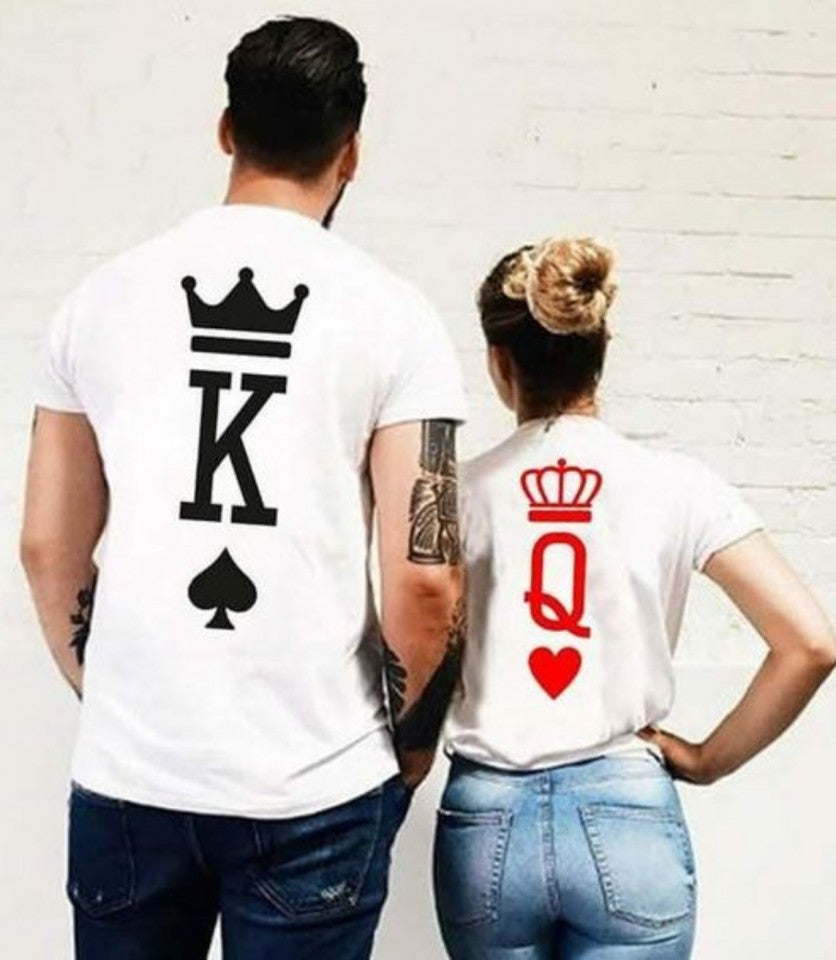 DUE MAGLIETTE IN 100% COTONE UOMO/DONNA : YOU AND ME