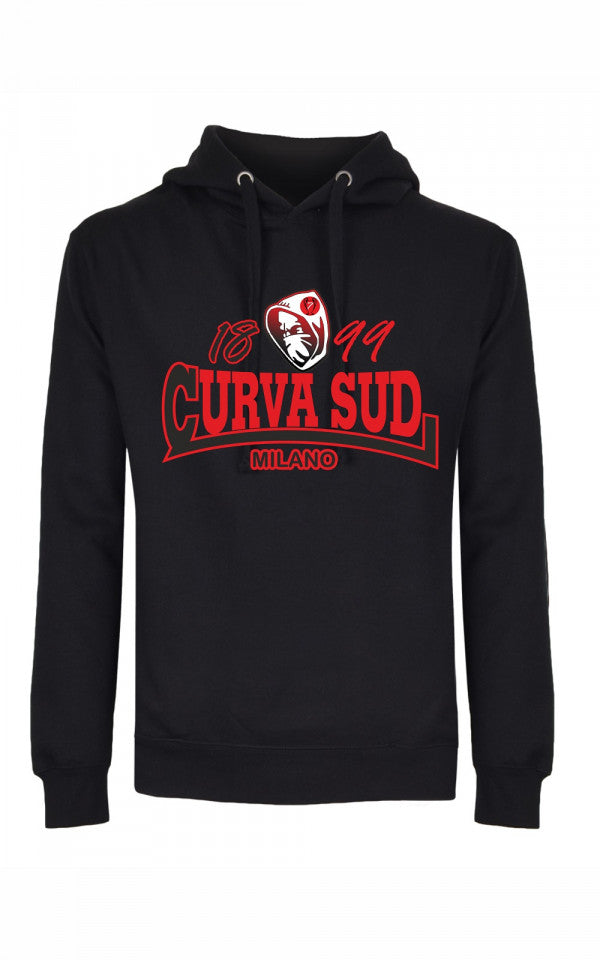 Felpa CON MARSUPIO E CAPPUCCIO DA ADULTO con stampa curva SUD