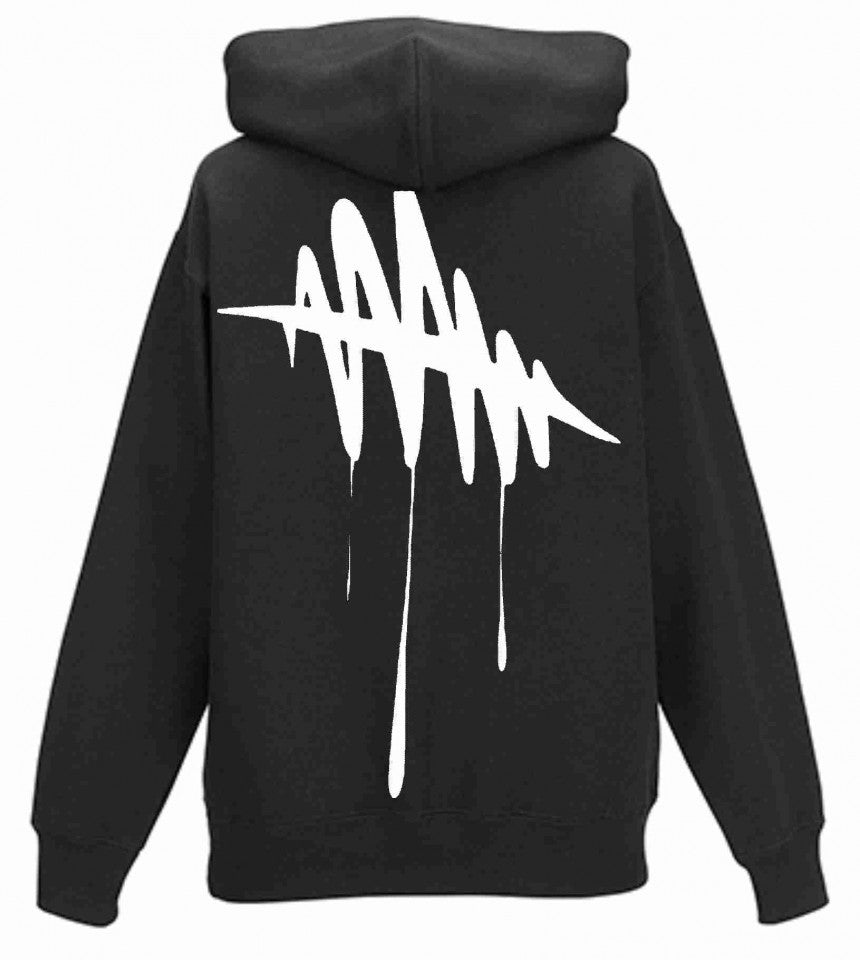 Felpa CON MARSUPIO E CAPPUCCIO DA ADULTO E DA BIMBO STAMPA STREET WEAR