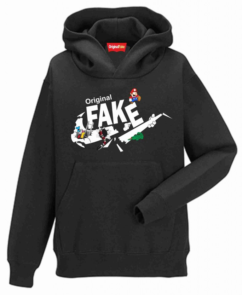 Felpa CON MARSUPIO E CAPPUCCIO da uomo e da donna ORIGINAL FAKE