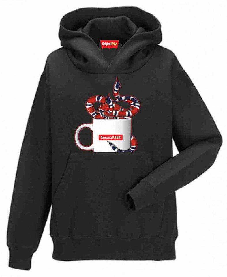 Felpa CON MARSUPIO E CAPPUCCIO da uomo e da donna ORIGINAL FAKE