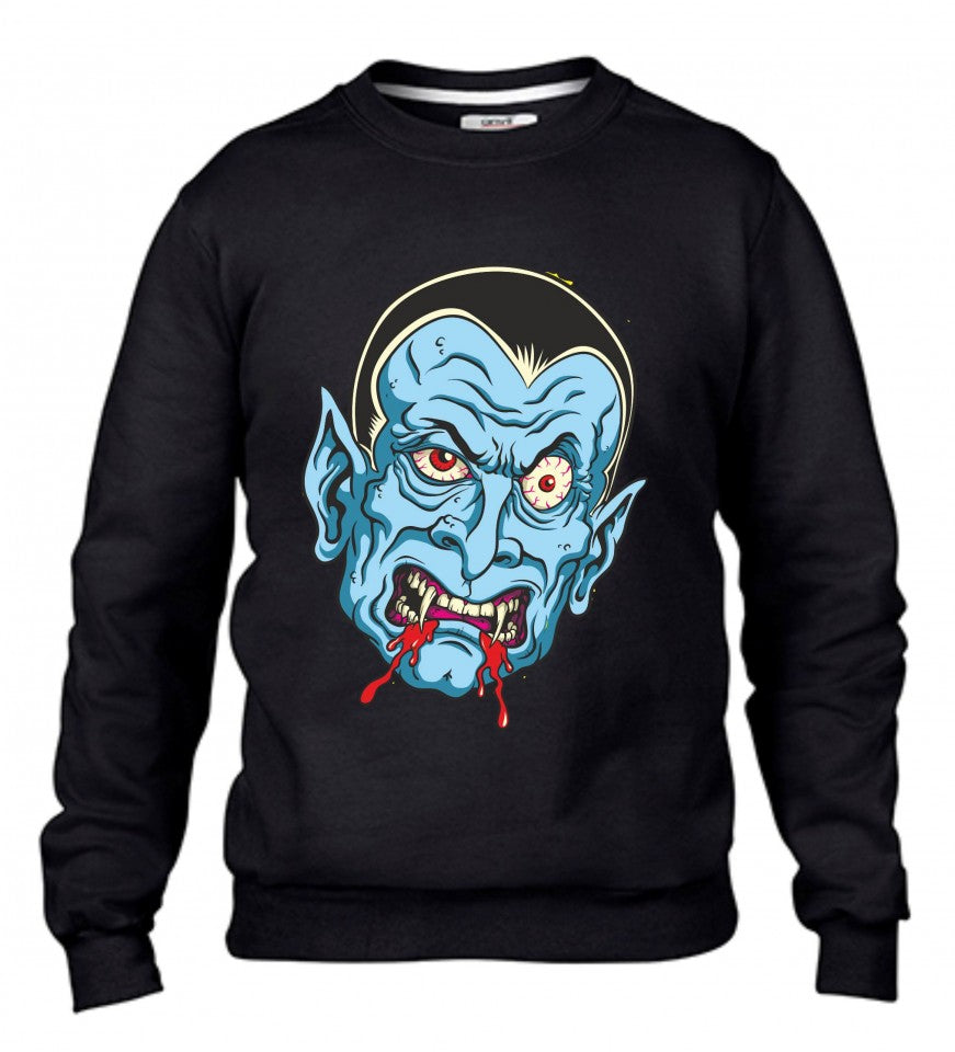 Felpa DA UOMO E DA DONNA girocollo Fashion HALOWEEN - HORROR