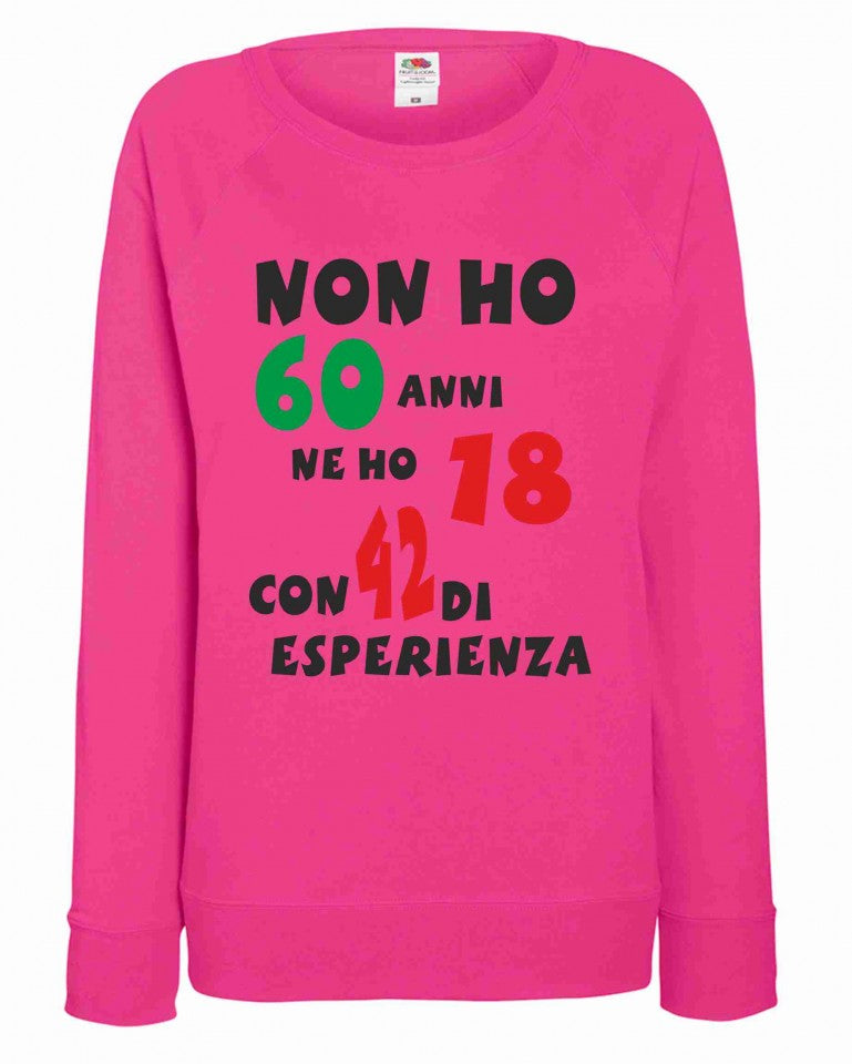 FELPA FUXSIA DA DONNA STAMPA