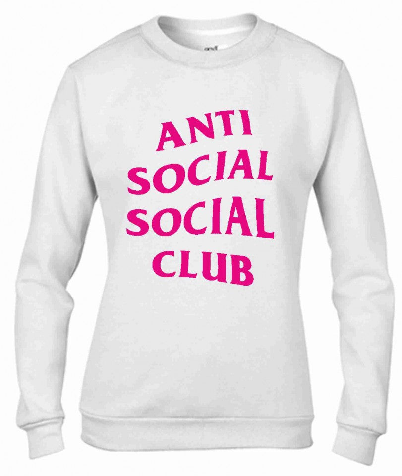 Felpa girocollo Fashion ANTI SOCIAL