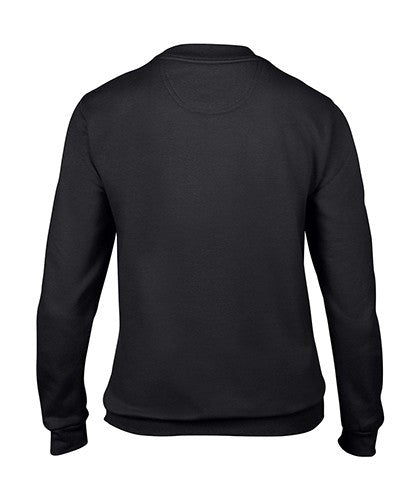 Felpa girocollo Fashion con toppe ricamate termosaldate