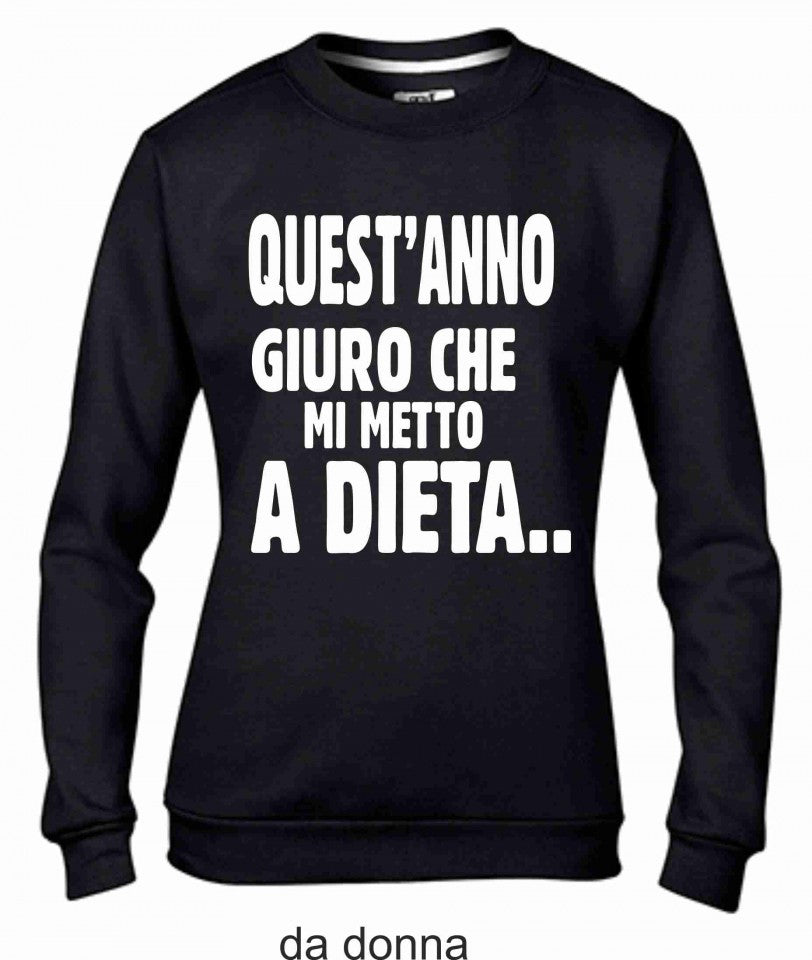 Felpa girocollo Fashion DA DONNA