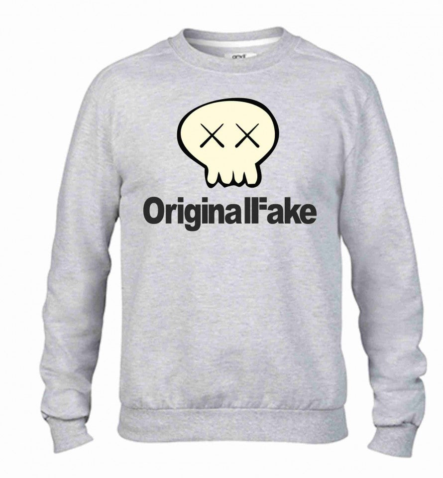 Felpa girocollo Fashion da uomo ORIGINAL FAKE