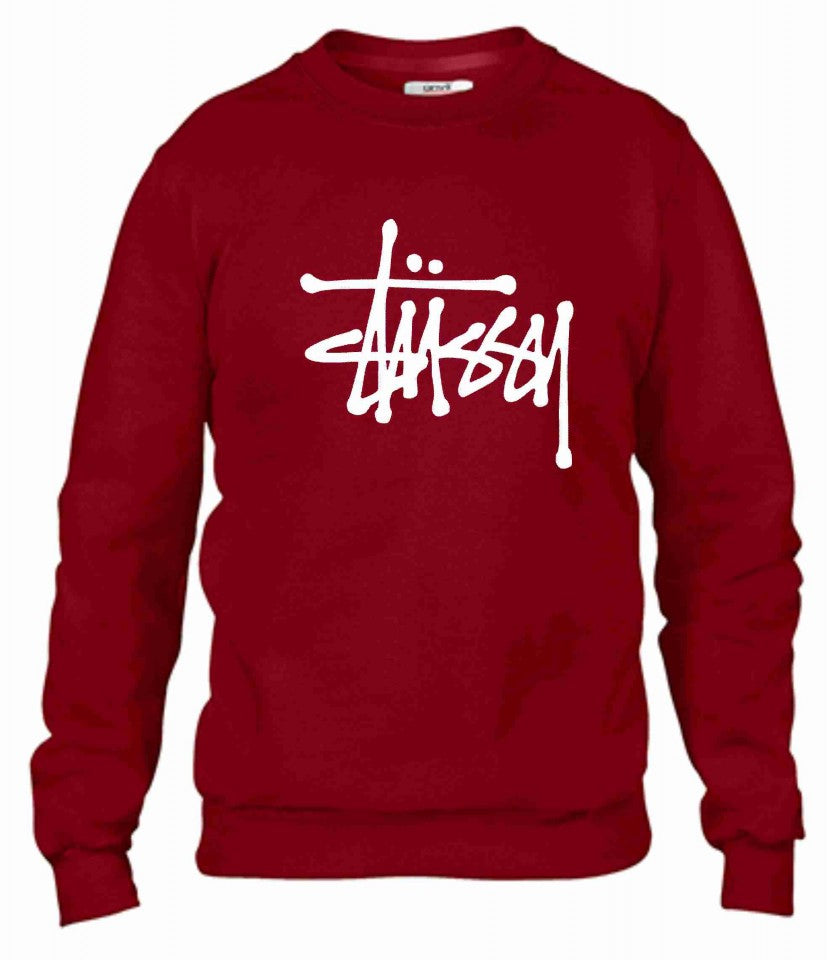 Felpa girocollo Fashion da uomo stussystyle