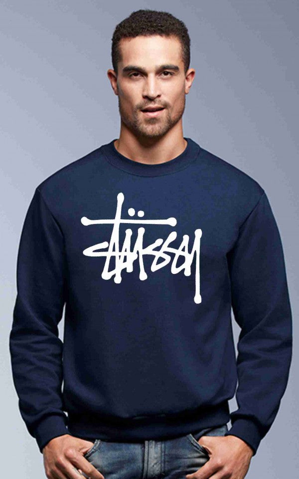 Felpa girocollo Fashion da uomo stussystyle