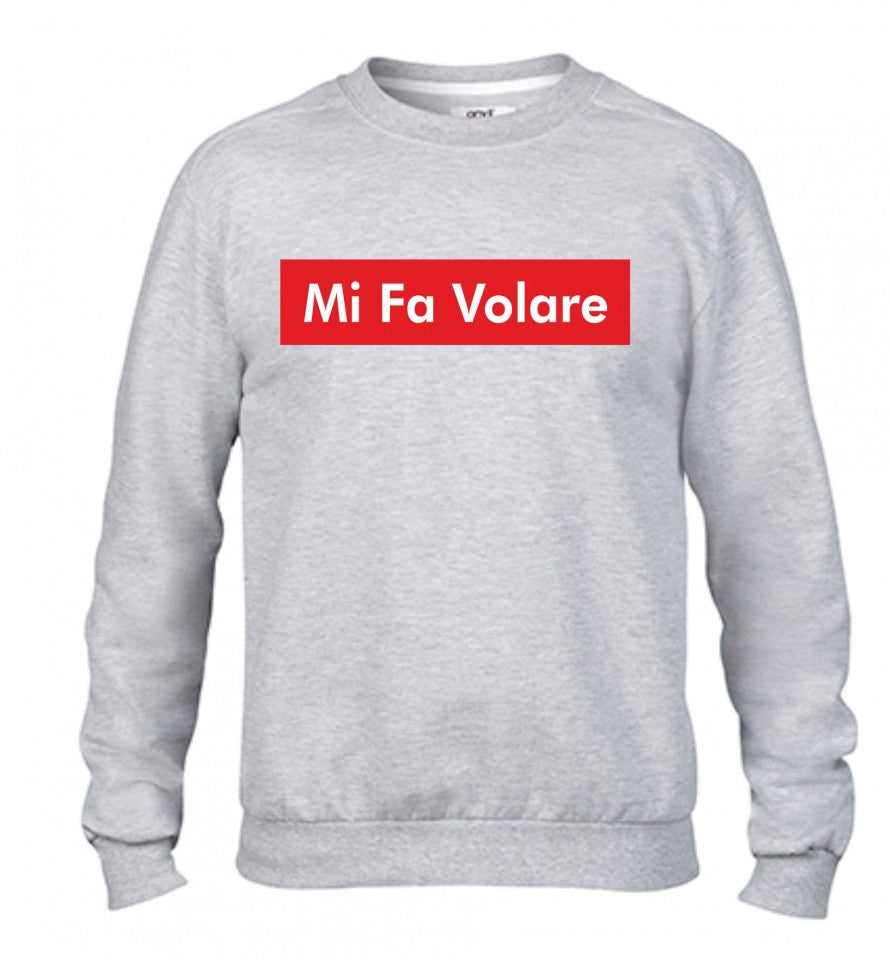 Felpa girocollo Fashion MI FA VOLARE