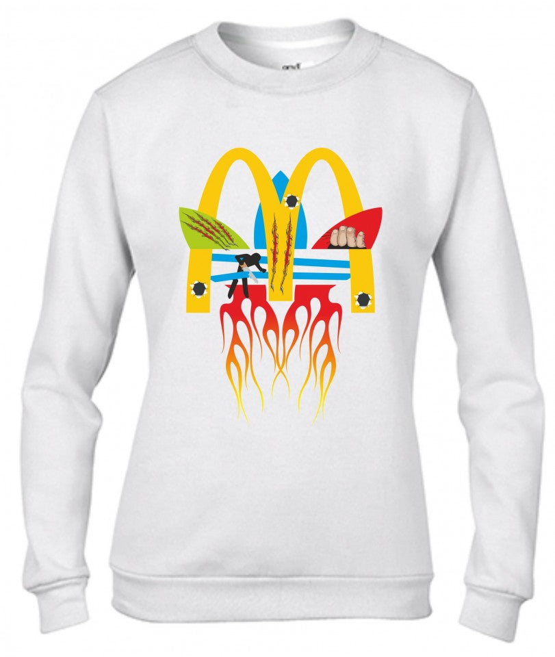 Felpa girocollo Fashion ORIGINAL FAKE DA DONNA