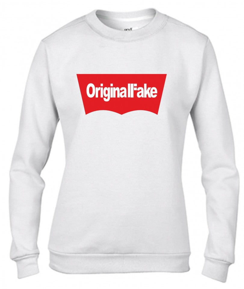 Felpa girocollo Fashion ORIGINAL FAKE DA DONNA