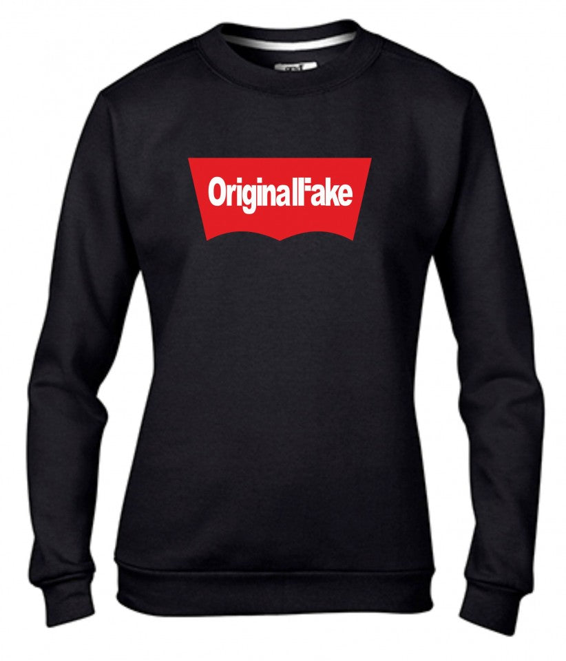 Felpa girocollo Fashion ORIGINAL FAKE DA DONNA