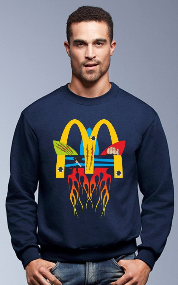 Felpa girocollo Fashion ORIGINALFAKE