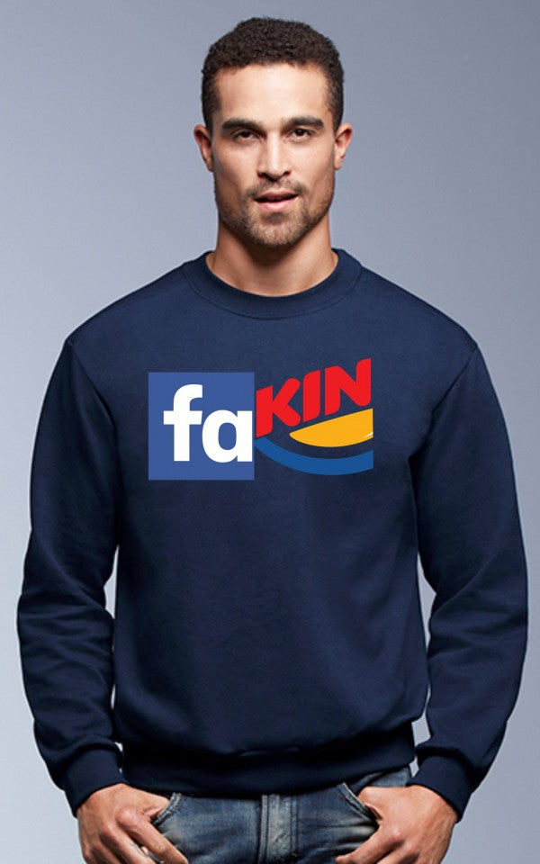 Felpa girocollo Fashion ORIGINALFAKE