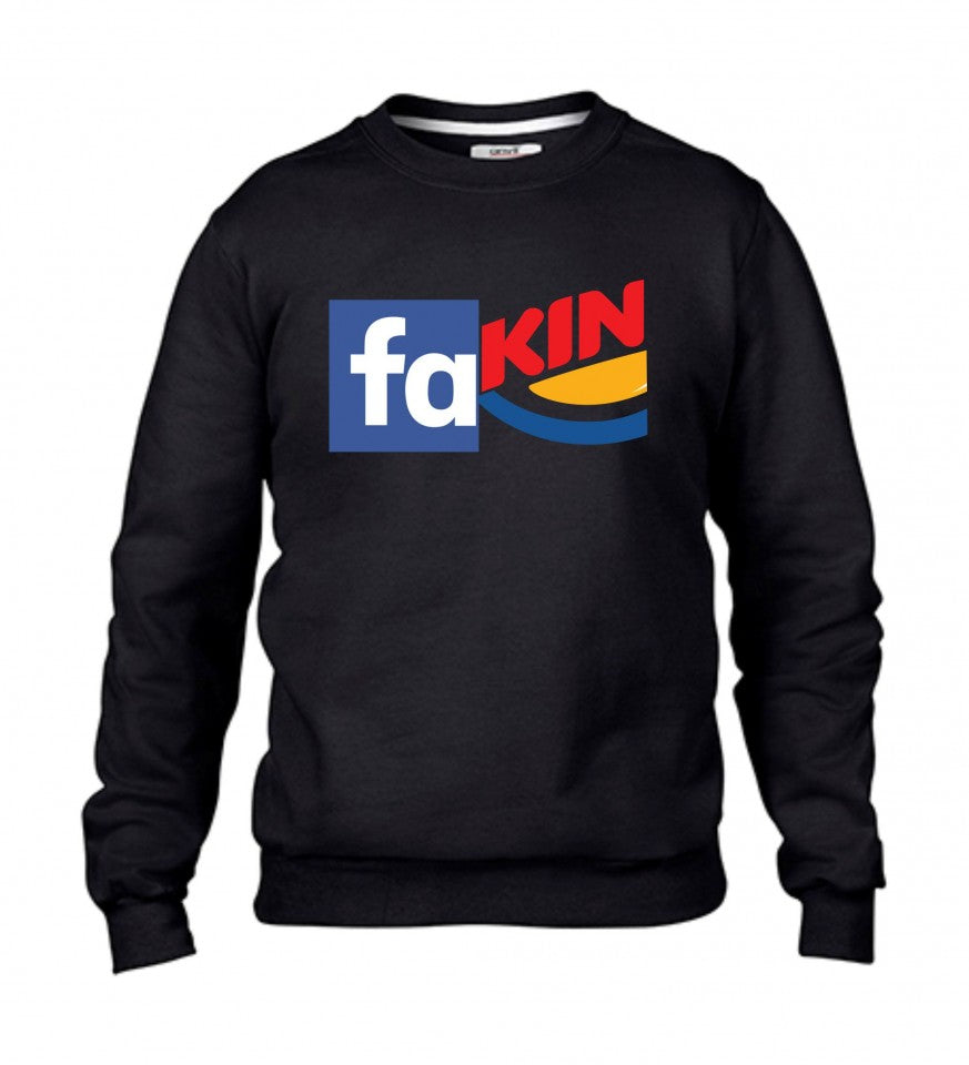 Felpa girocollo Fashion ORIGINALFAKE