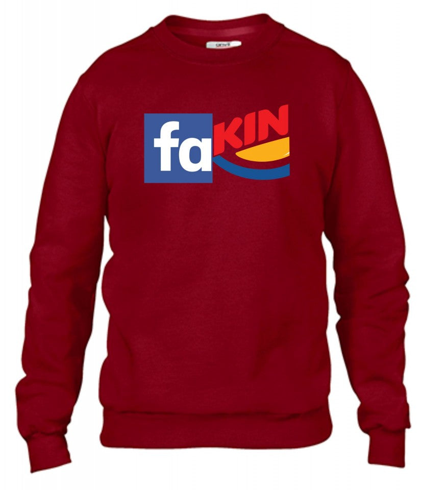 Felpa girocollo Fashion ORIGINALFAKE