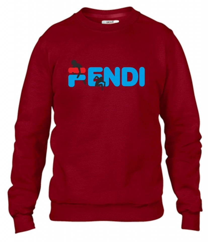 Felpa girocollo Fashion ORIGINALFAKE